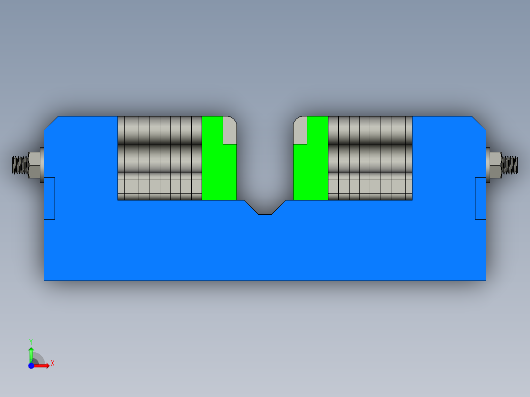 A2004304-冲压模具前视图