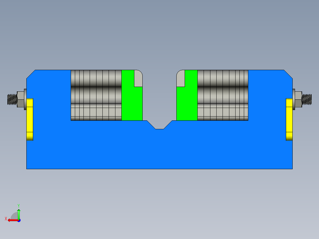 A2004304-冲压模具后视图