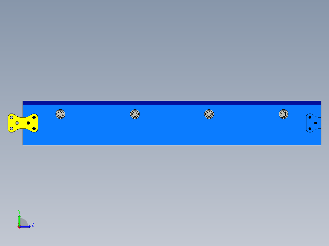 A2004304-冲压模具左视图