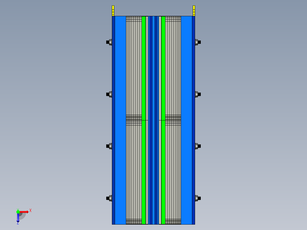 A2004304-冲压模具俯视图