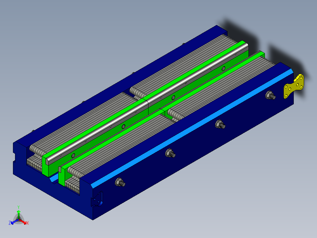 A2004304-冲压模具正等轴测图