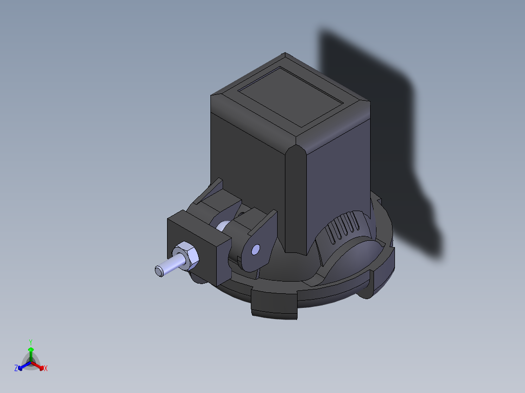 大灯正等轴测图