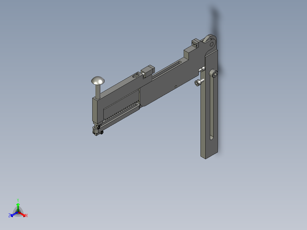 装配体6窄板夹紧机构