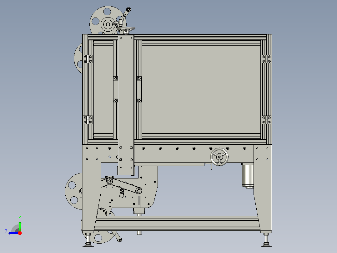 上下标签贴附右视图