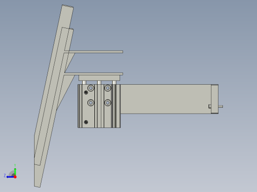 不良品接料组件右视缩略图