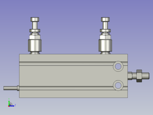 气缸CDU16-40D-M9N左视缩略图