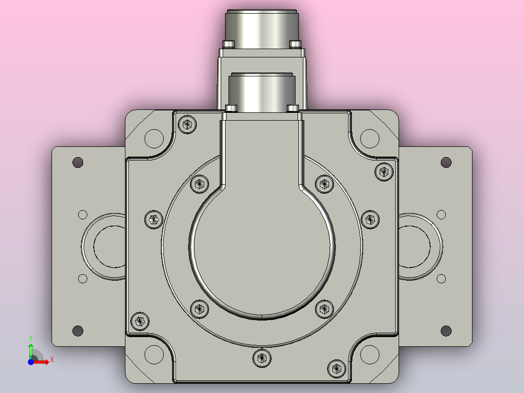 伺服电缸SOE80-L10-C-S1100-D-FG-P1K-D3前视图