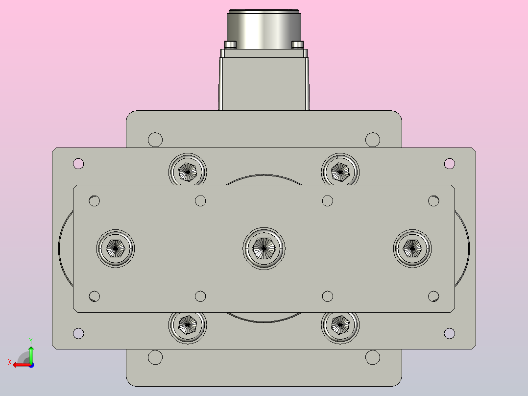 伺服电缸SOE80-L10-C-S1100-D-FG-P1K-D3后视图