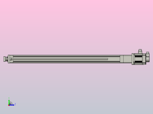伺服电缸SOE80-L10-C-S1100-D-FG-P1K-D3左视缩略图