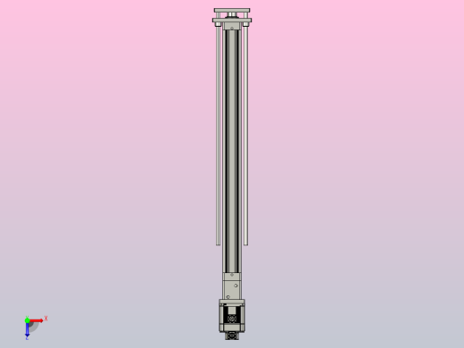 伺服电缸SOE80-L10-C-S1100-D-FG-P1K-D3俯视缩略图