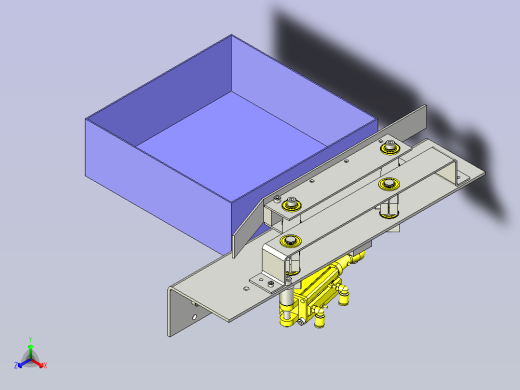 一种宽度换装机构3D