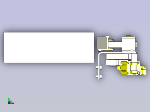 一种宽度换装机构3D前视缩略图
