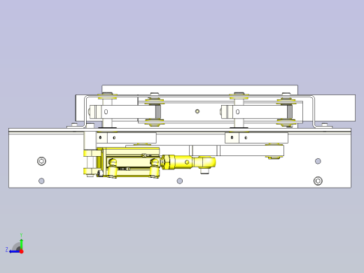 一种宽度换装机构3D右视缩略图