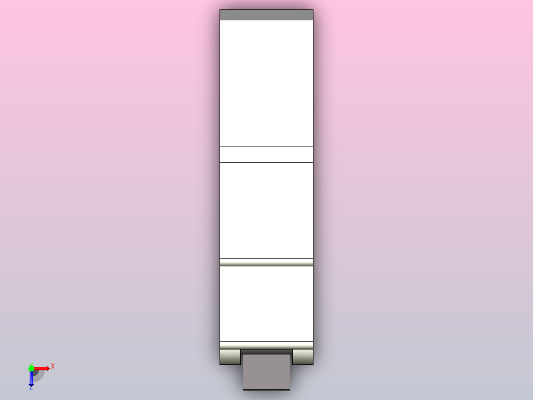 RDX65-63高分断小型断路器[RDX65-63-1P-C4A]俯视图