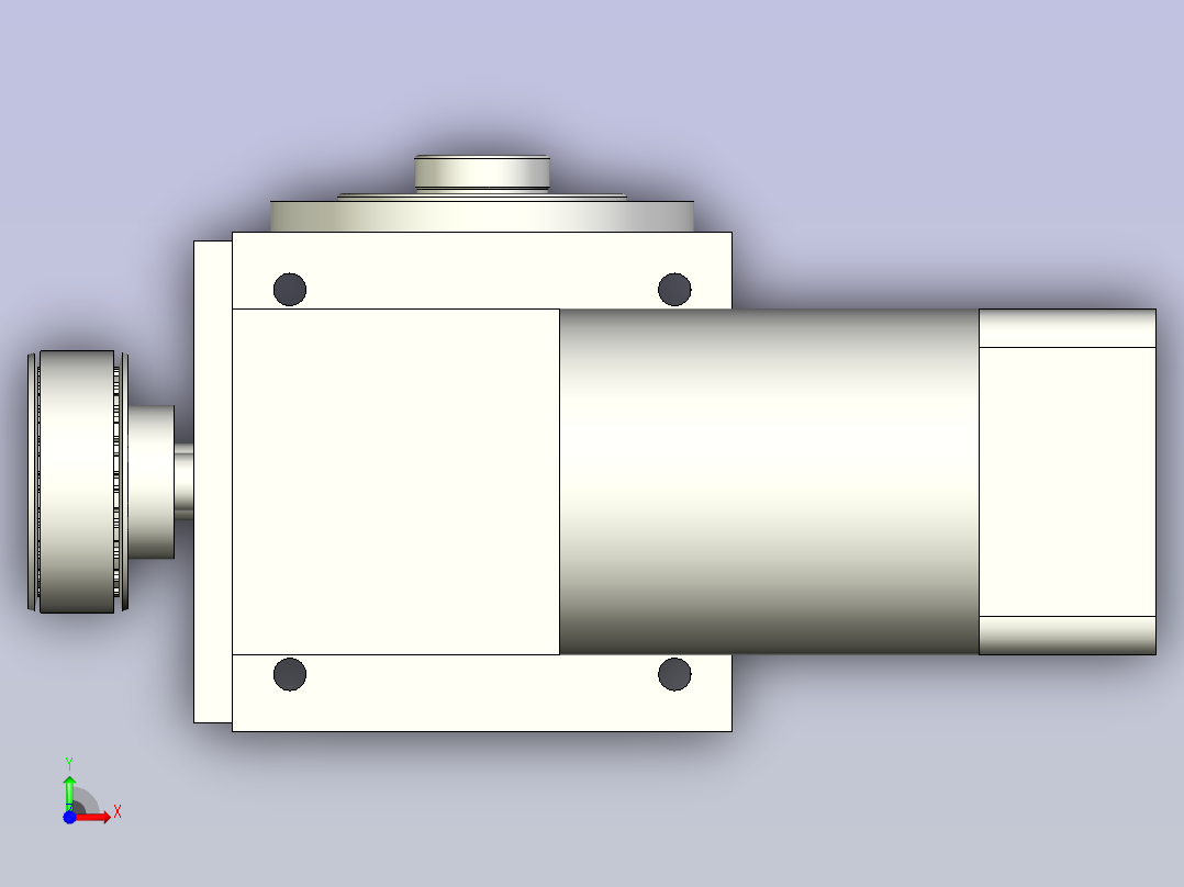 格图凸轮分割器 70DF-PACK-DJ-WF前视图