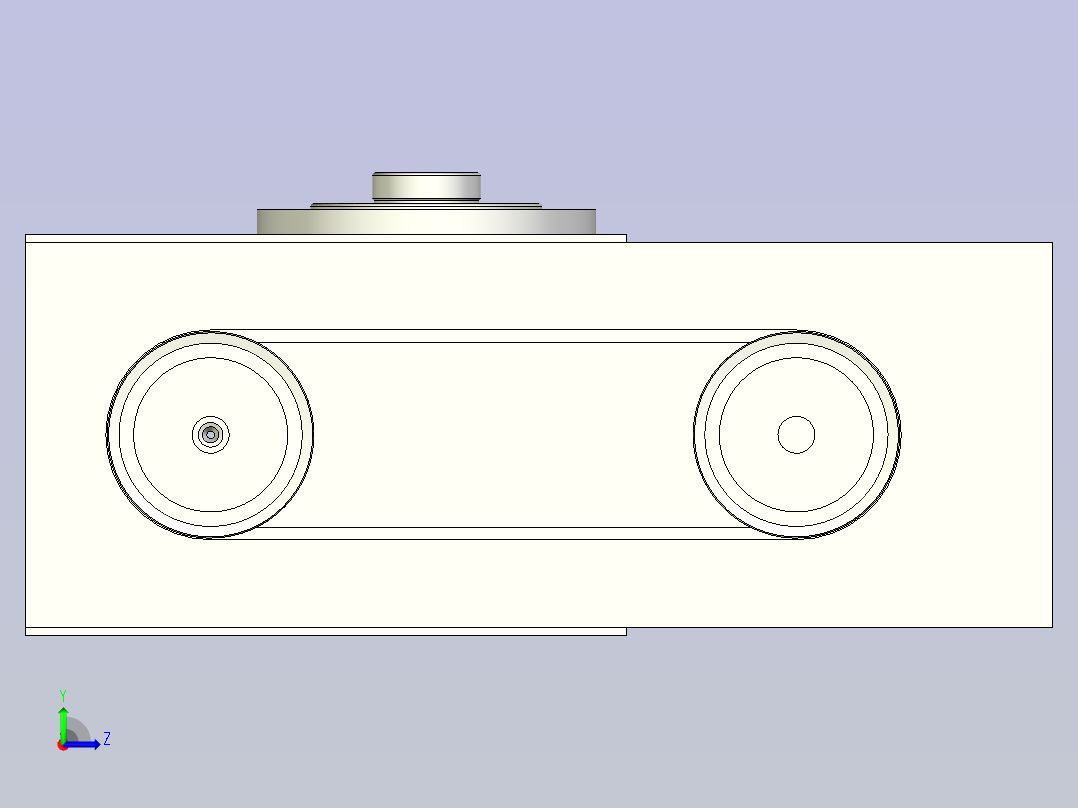 格图凸轮分割器 70DF-PACK-DJ-WF左视图