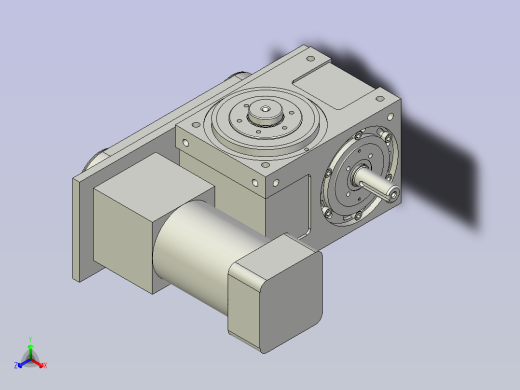 格图凸轮分割器 70DF-PACK-DJ-WF正等轴测缩略图