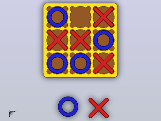 井字游戏俯视缩略图