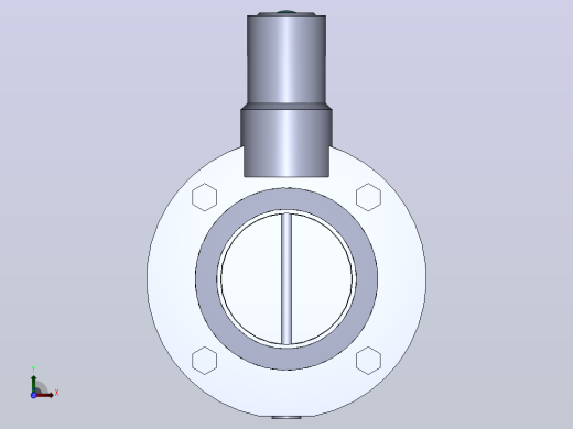 DDSX-02加长型焊接式手动蝶阀[DDSX-02-DN50]前视缩略图
