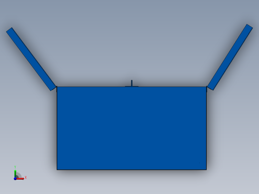 工具柜设计（SW+CAD）前视缩略图
