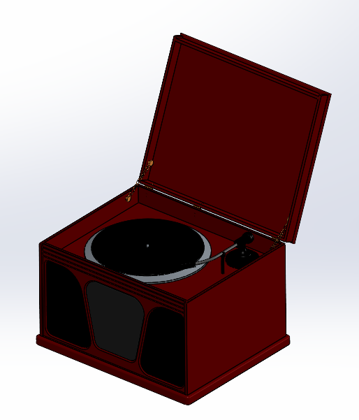 留声机模型