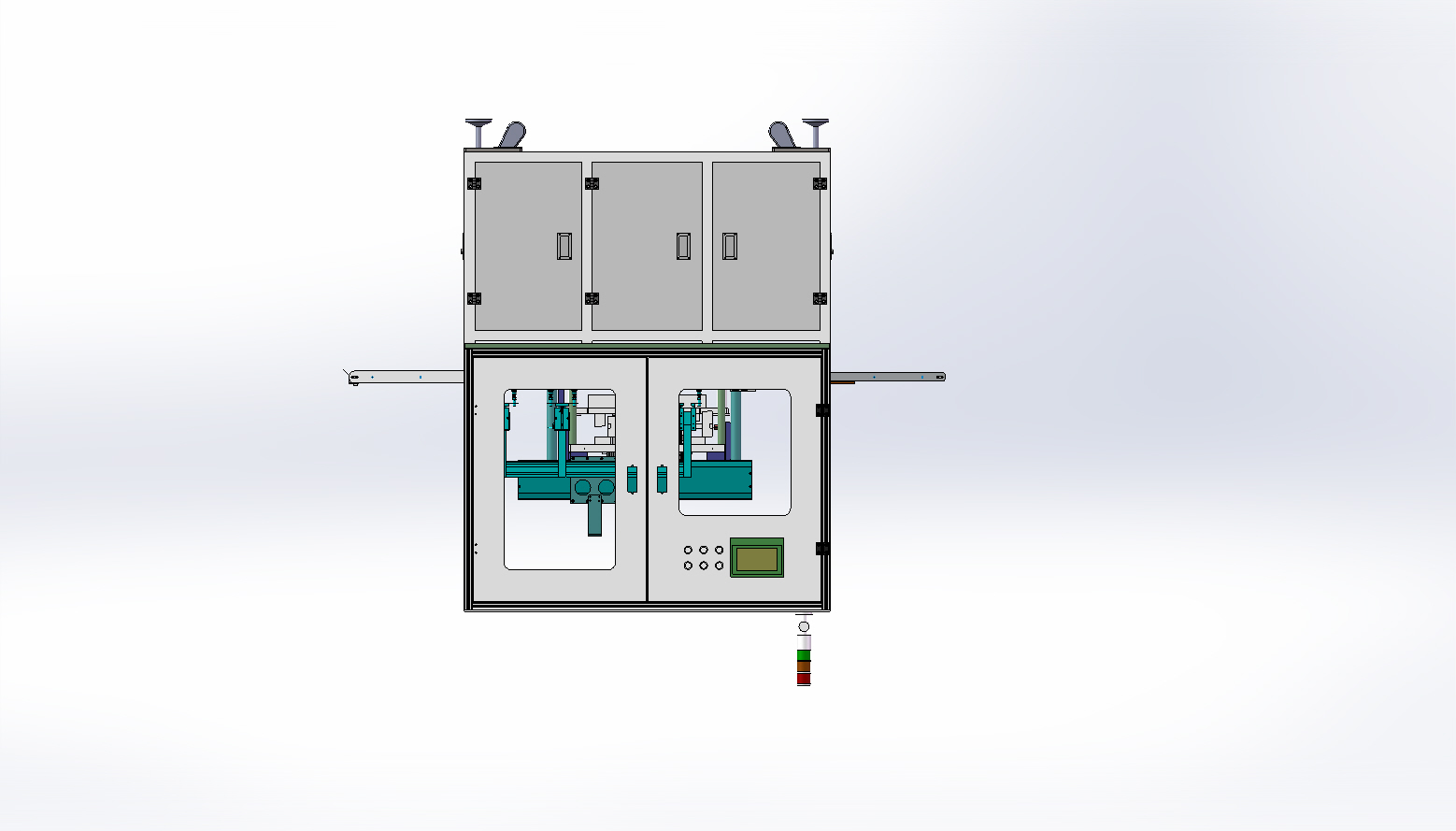 手机锂电池正压测漏机（sw17可编辑+工程图+BOM）