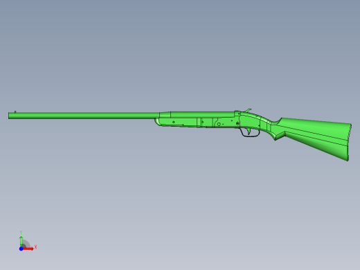 松鼠牌12号猎枪 前视缩略图