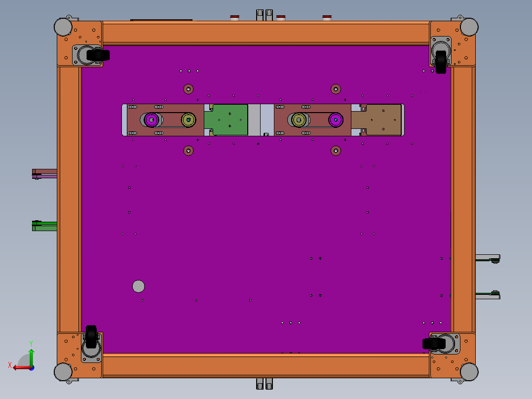 SMT治具自动上料机F765后视图