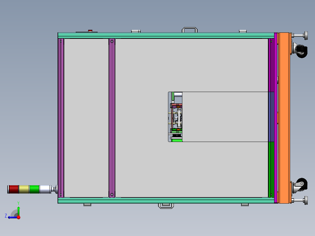 SMT治具自动上料机F765右视图