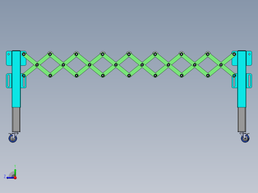 电动伸缩门右视缩略图