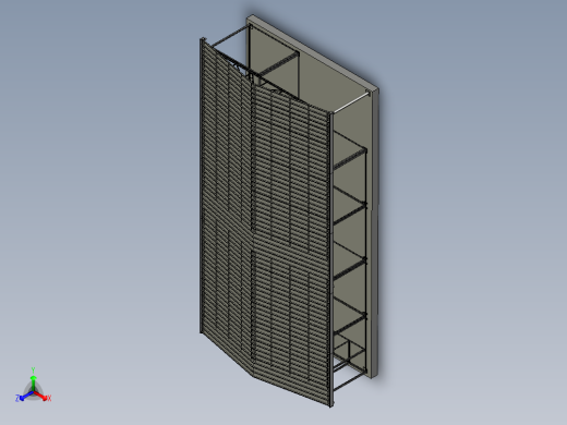 木屋别墅(1)正等轴测缩略图