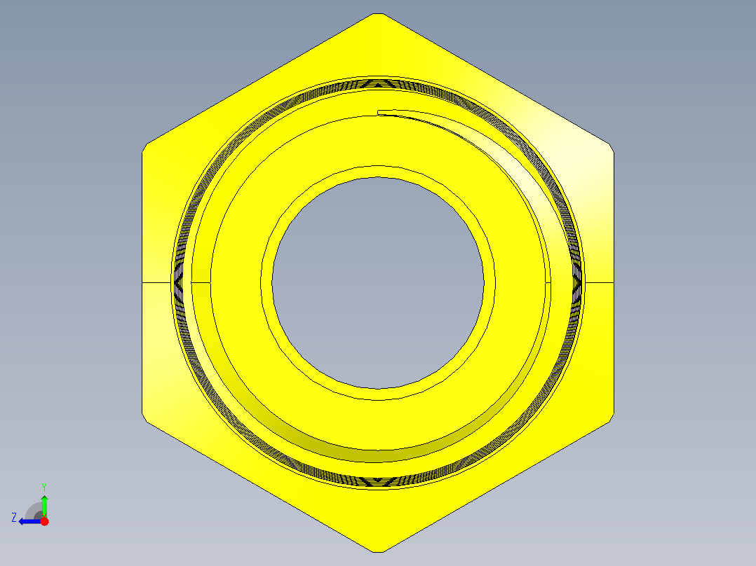 喇叭形 45D 半接头连接器-FLARE 45D 3-8 Tube OD-5-8-18 x 1-4 NPT.STEP右视图