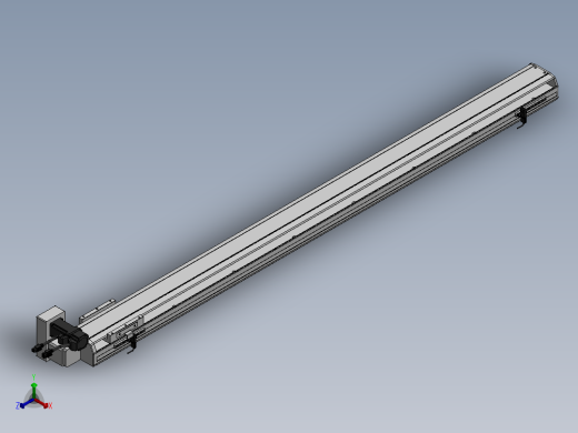 精密模组MT100-L78-1300-LU-M10-C4正等轴测缩略图