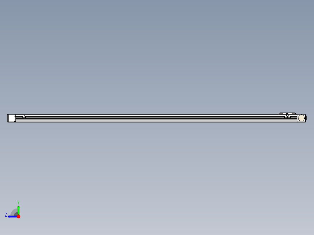 同步带滑台-欧规BC6-L120-S2200-L-P40-D3右视图