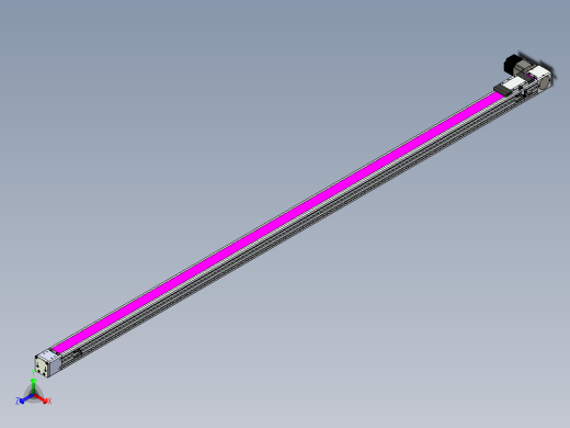 同步带滑台-欧规BC6-L120-S2200-L-P40-D3正等轴测缩略图