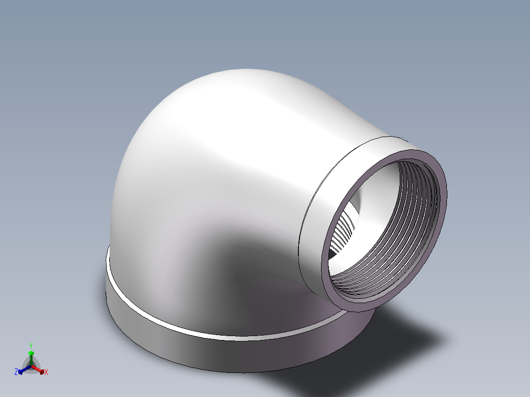 弯头-异径内丝 DN65-DN40