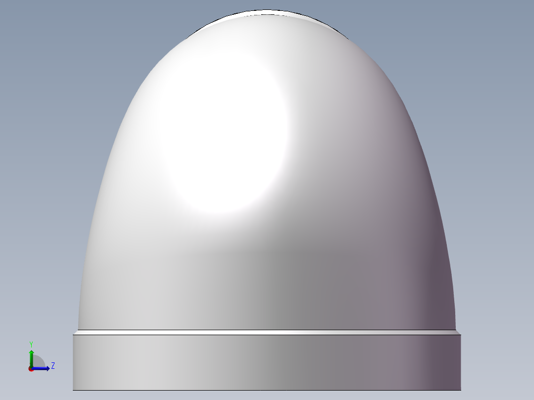 弯头-异径内丝 DN65-DN40左视图