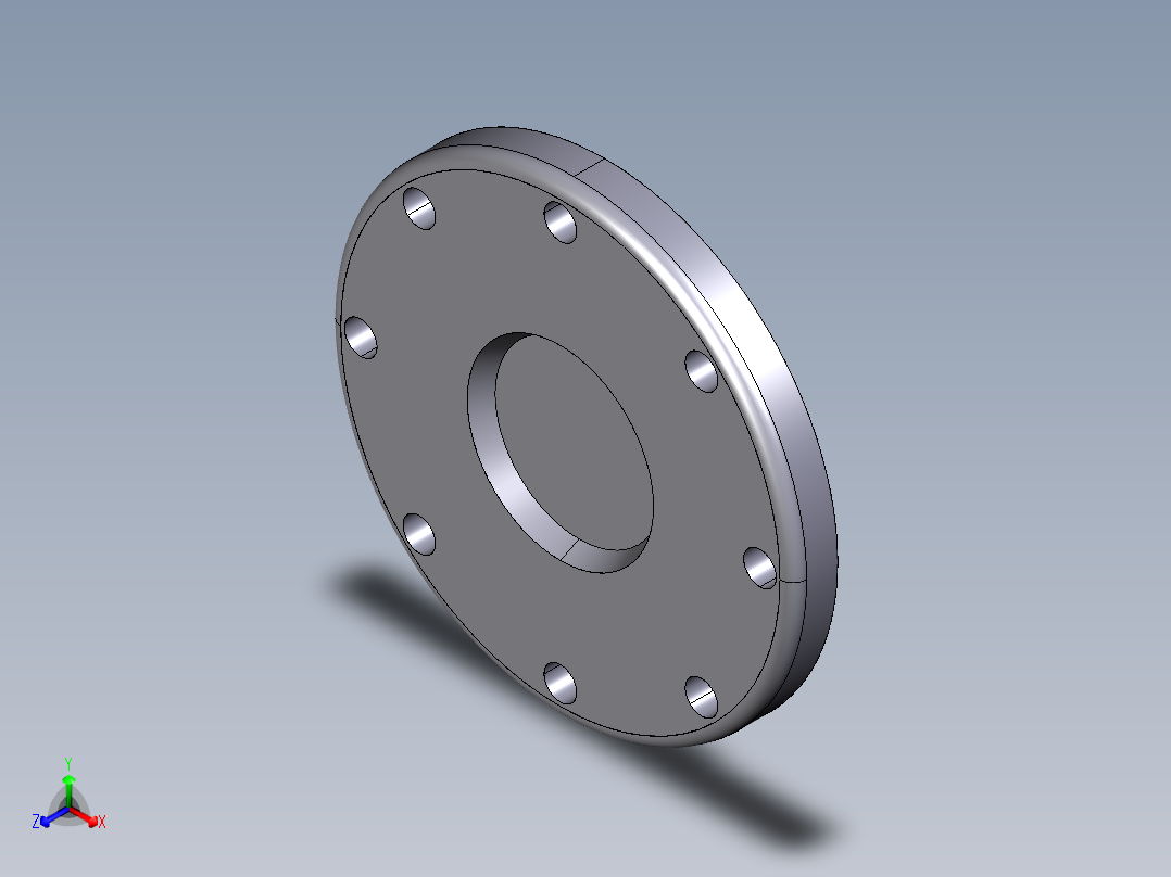 37FCV 盲法兰钻孔根据EN ISO DIN锯齿提高平垫片（垫片尺寸，看脸QHv）。钻孔：PN 10 16到DN 175；PN 10从DN 200