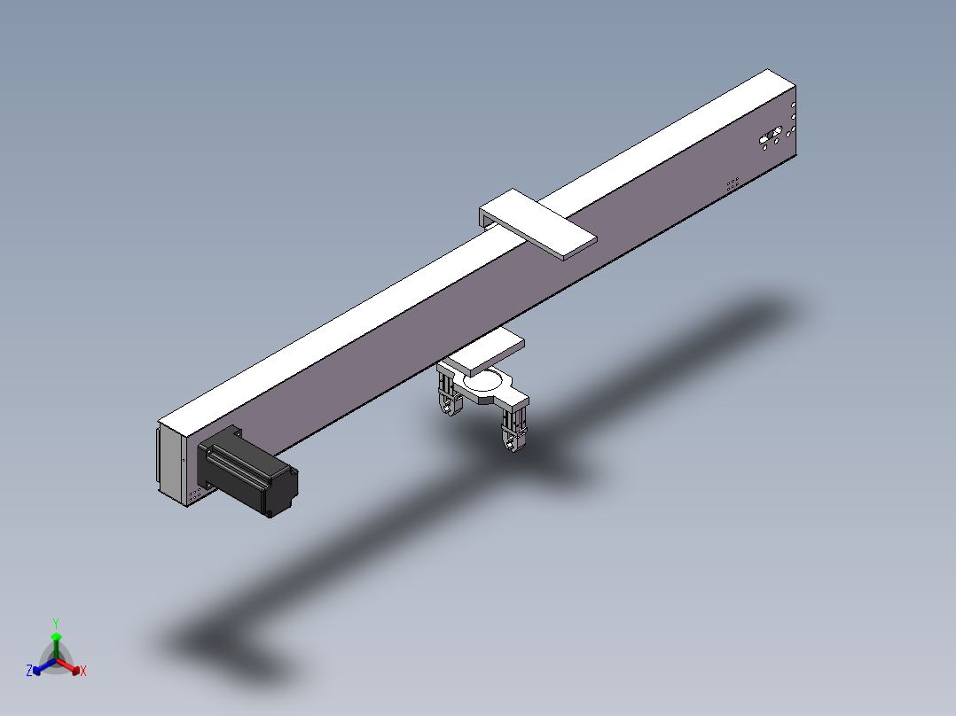 旋转取放料机械手1584269==45正等轴测图
