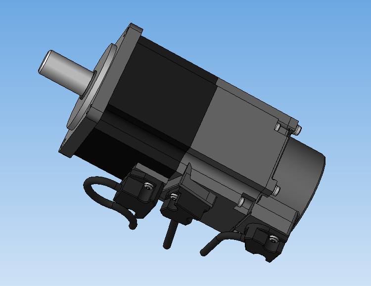 带制动器的交流伺服电机