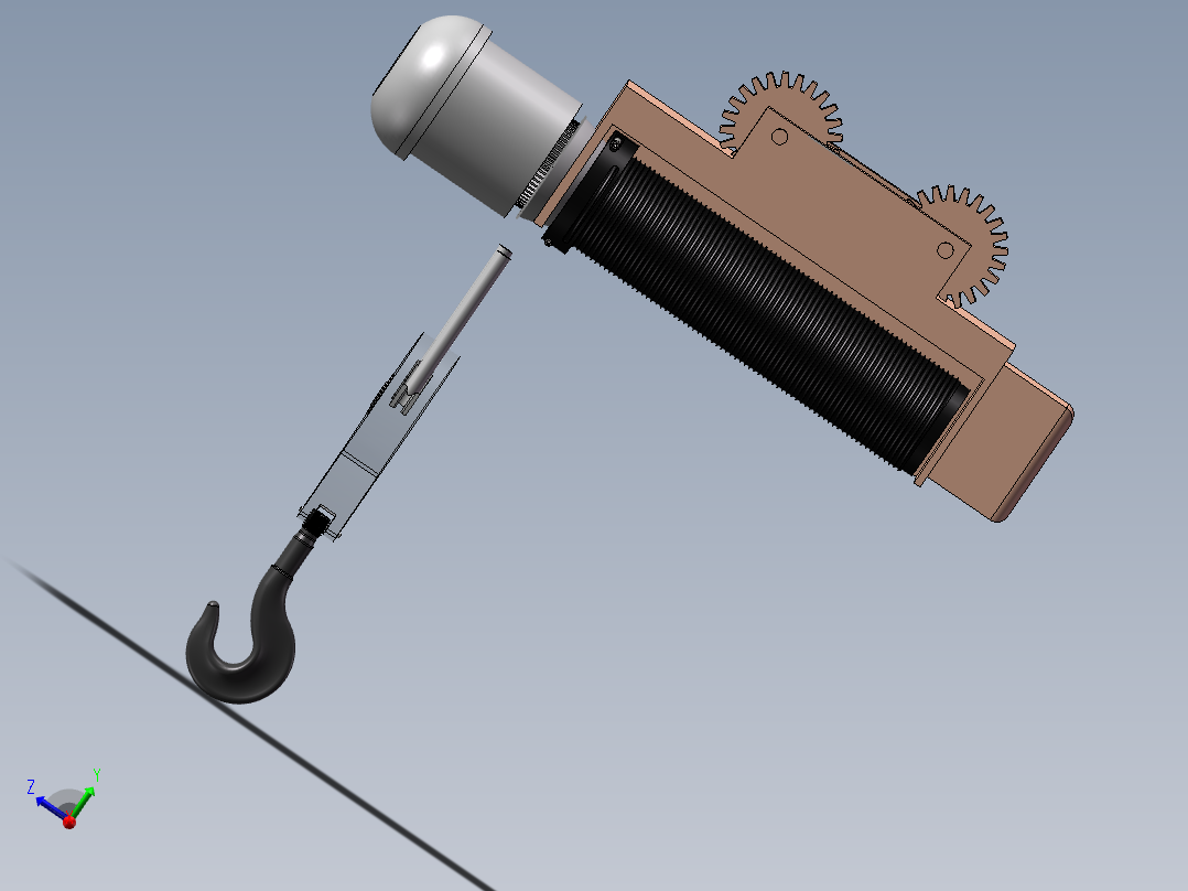 3吨电动葫芦模型设计809563==400