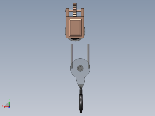 3吨电动葫芦模型设计809563==400后视缩略图