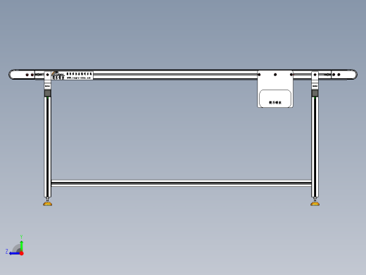 LE-XC4040-中间驱动轻载皮带线-负载40kg右视缩略图