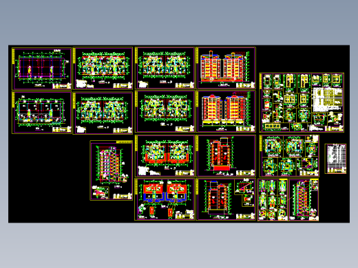 某底商住宅建筑施工图