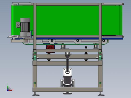 工厂用物件翻转台sw18可编辑前视缩略图