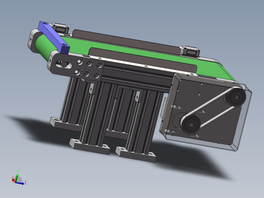 0.376米0.11米皮带输送机构