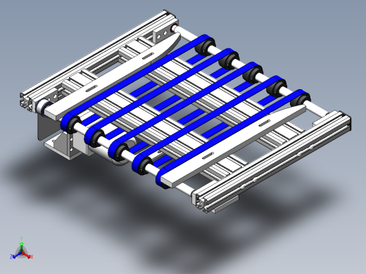 0.48米多道带式输送机构