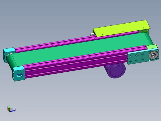 0.7米0.11米皮带输送机构