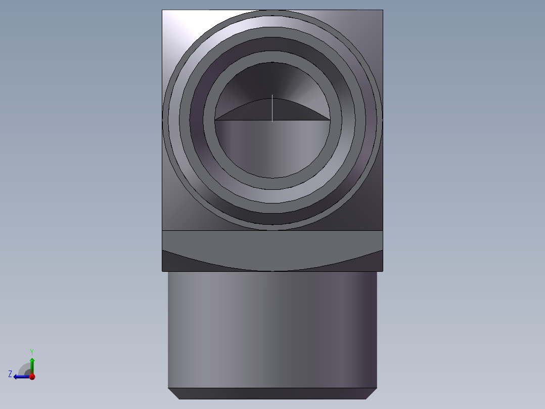 弯接头-W、1C9-18右视图