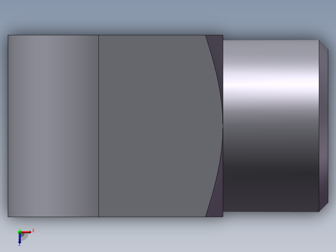 弯接头-W、1C9-18俯视图